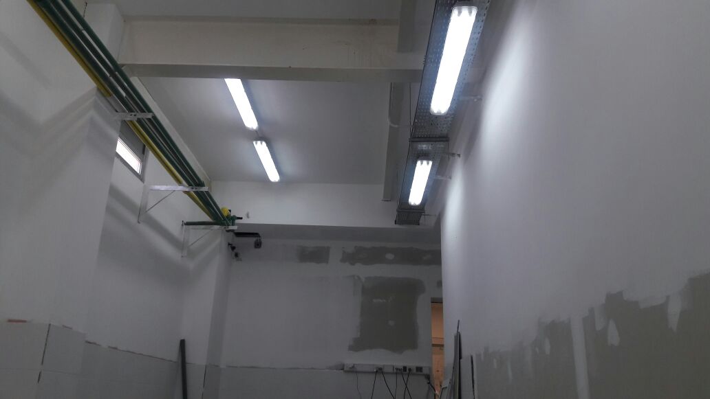 Sector con iluminación terminada