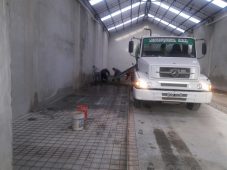 Galpón terminado con entrepiso metálico