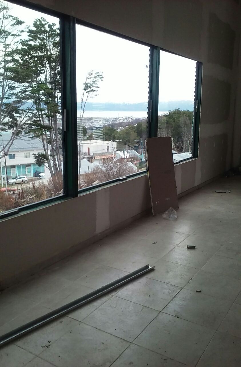 Vista a la bahía desde el salón