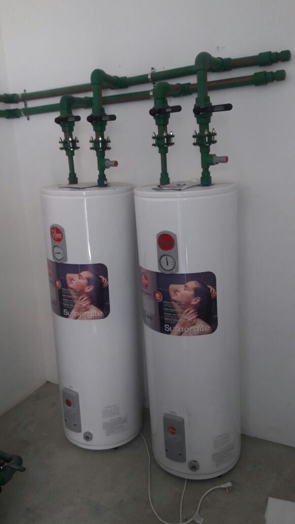 Termotanques conectados con cañería termofusión
