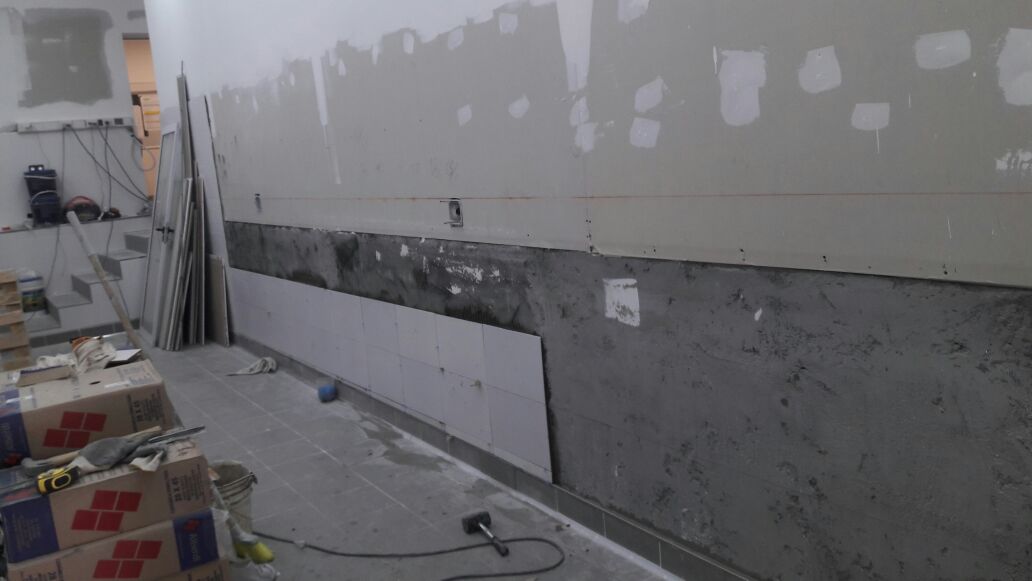 Preparación de muro para revestimiento