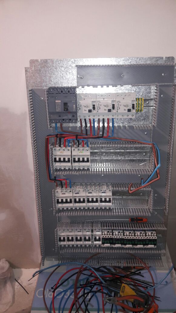 Armado del tablero eléctrico